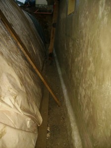Abdichtung einer Kelleraußenwand               